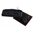 SureFire Kingpin Gaming Combo 48825-482 - Tastatur, mus, musematte - tysk layout