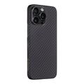 iPhone 15 Pro Max Tactical MagForce Deksel - Karbonfiber / Svart