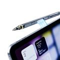 Tech-Protect Digital Magnetic Stylus Pen 4 for iPad - Clear / Black