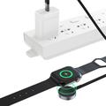 Tech-Protect MC01 UltraBoost magnetisk lader for Apple Watch med 120cm Type-C-kabel