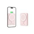 Tech-Protect PB11 LifeMag Magnetisk Trådløs Powerbank - 15W - Rosa