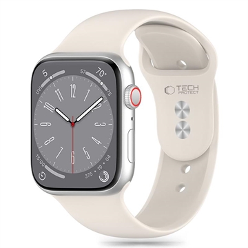 Apple Watch Series 10/9/8/7/6/SE Tech-Protect silikonrem - 40mm/41mm/42mm - Stjernelys