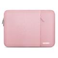 Tech-Protect Sleevy Laptop-veske med sidelomme - 13-14" - Støvete rose