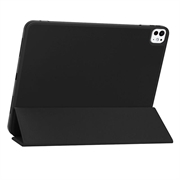 iPad Pro 13 (2024) Tech-Protect SmartCase Pen Tri-Fold Folio-deksel - svart