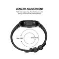 Tech-Protect Smooth Universal Garmin-silikonrem - 22 mm - svart