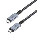 Tech-Protect UltraBoost Max USB 4.0 Type-C-kabel - PD240W, 1m, 8K 40Gbps - Grå