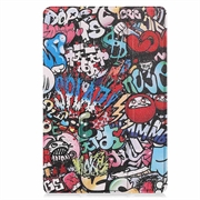 Lenovo Tab M10 Gen 3 Tri-Fold Series Smart Folio-etui - Graffiti