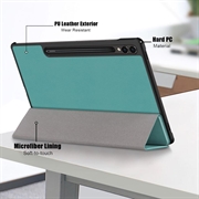 Samsung Galaxy Tab S9+ Tri-Fold Series Smart Folio-etui - Grønn