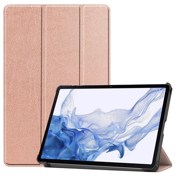 Samsung Galaxy Tab S9 Tri-Fold Series Smart Folio-etui - Roségull