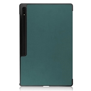 Samsung Galaxy Tab S9 Ultra Tri-Fold Series Smart Folio-etui - Grønn