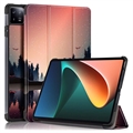 Tri-Fold Series Xiaomi Pad 6/Pad 6 Pro Smart Folio-etui - Natur