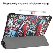 iPad Air 11 (2024) Tri-Fold Series Smart Folio-etui - Graffiti