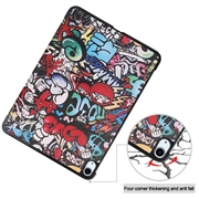 iPad Air 11 (2024) Tri-Fold Series Smart Folio-etui - Graffiti