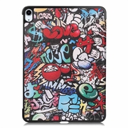 iPad Air 11 (2024) Tri-Fold Series Smart Folio-etui - Graffiti