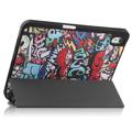 Tri-Fold Series iPad (2022) Smart Folio-etui - Graffiti