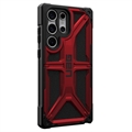 UAG Monarch Samsung Galaxy S23 Ultra 5G Hybrid-deksel - Crimson / Svart