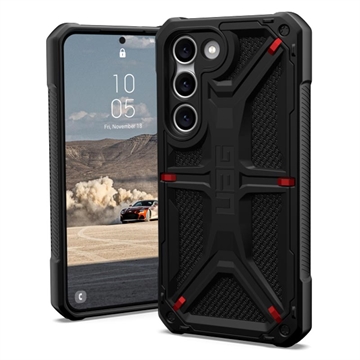 UAG Monarch Kevlar Samsung Galaxy S23+ 5G Hybrid-deksel - Svart