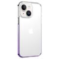 Usams US-BH813 Gradient iPhone 14 Plus Hybrid-deksel - Lilla