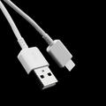 USB til USB-C-ladekabel for iPhone 15 Pro/15 Pro Max/16 Pro/16 Pro Max - 1m - Hvit