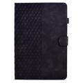 Universal 3D Pattern Smart Tablet Folio-etui - 10" - Svart