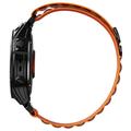 Universell Garmin Tech-Protect Nylon Pro-stropp - 26 mm (Åpen Emballasje - Utmerket) - Oransje