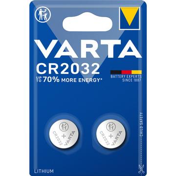 Varta CR2032 Knippcellebatteri 3V - 2 stk.