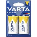 Varta Energy LR20/D-batteri - 2 stk.