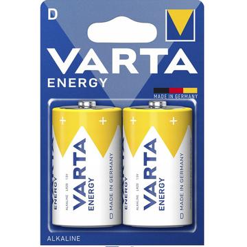 Varta Energy LR20/D-batteri - 2 stk.