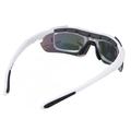 WEST BIKING Motorsykkel Sykkelbriller Multilayer Mirror Lens Powersports Solbriller Solbriller Goggles - Hvit