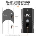 WEST BIKING YP0701329 1600LM lyssterk LED-frontlykt for sykkelsykkel Sikkerhetslampe for nattsykling Lommelykt