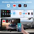 Trådløs Android Auto-adapter med videostrømming 020-7++ - Svart