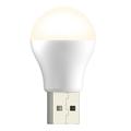 XO Y1 USB LED-lampe - 3000K - Hvit