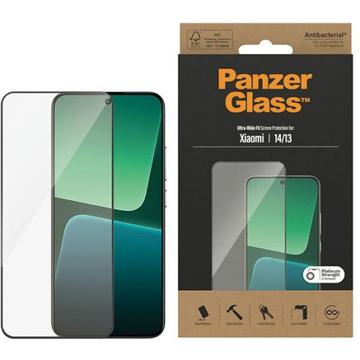 Xiaomi 13/14 PanzerGlass Ultra-Wide Fit Skjermbeskytter - Svart Kant