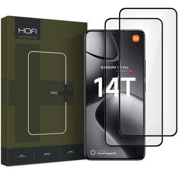 Xiaomi 14T/14T Pro Hofi Premium Pro+ Beskyttelsesglass - 2 Stk. - Svart Kant