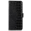 Xiaomi 14T Crocodile Series Lommebok-deksel i Lær med RFID