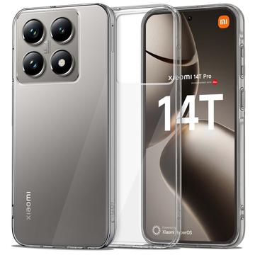 Xiaomi 14T Pro Tech-Protect Flexair Hybrid-deksel - Gjennomsiktig