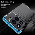 Xiaomi 15 Beetle Karbonfiber TPU-Deksel - Svart