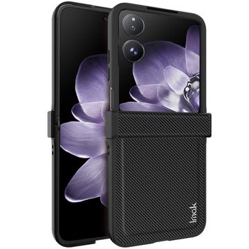 Xiaomi Mix Flip Imak Ruiyi Hybrid-deksel - Karbonfiber - Svart