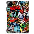 Xiaomi Pad 6S Pro 12.4 Tri-Fold Series Smart Folio-etui - Graffiti