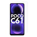 Xiaomi Poco C61 Beskyttelsesglass - 9H, 0.3mm - Case Friendly  - Klar