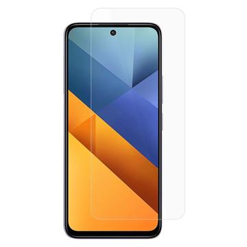 Xiaomi Poco M6 4G Beskyttelsesglass - Case Friendly - Gjennomsiktig