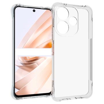 Xiaomi Poco M6 Plus Støtsikkert TPU-deksel - Gjennomsiktig