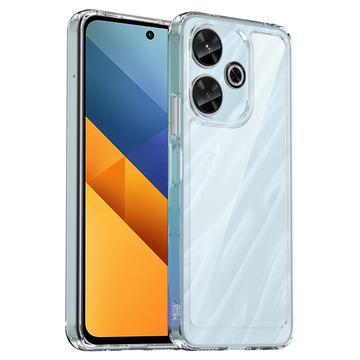 Xiaomi Redmi Note 13R/Redmi 13/Poco M6 4G Anti-Shock Hybrid-deksel - Gjennomsiktig