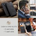 Xiaomi Redmi 13C 5G/Poco C65 Caseme 013 Series Lommebok-deksel - Svart