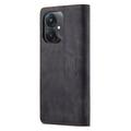 Xiaomi Redmi 13C 5G/Poco C65 Caseme 013 Series Lommebok-deksel - Svart