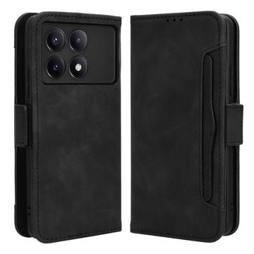 Xiaomi Redmi K70/K70 Pro/Poco F6 Pro Lommebok-deksel med Kortholder