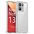 Xiaomi Redmi Note 13 4G Anti-Shock Hybrid-deksel - Gjennomsiktig