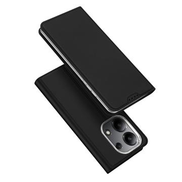 Xiaomi Redmi Note 13 4G Dux Ducis Skin Pro Flip-deksel - Svart