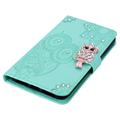 Xiaomi Redmi Note 13 Ugle Rhinestone Lommebok-deksel med rhinestone