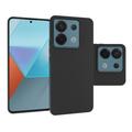 Xiaomi Redmi Note 13 Pro Mot Fingeravtrykk Matte TPU-deksel - Svart